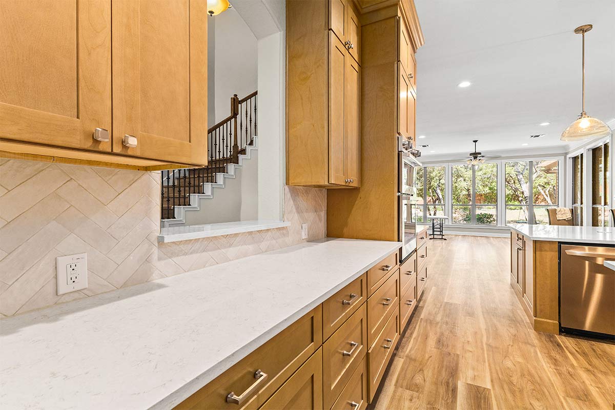 Large scale home remodel