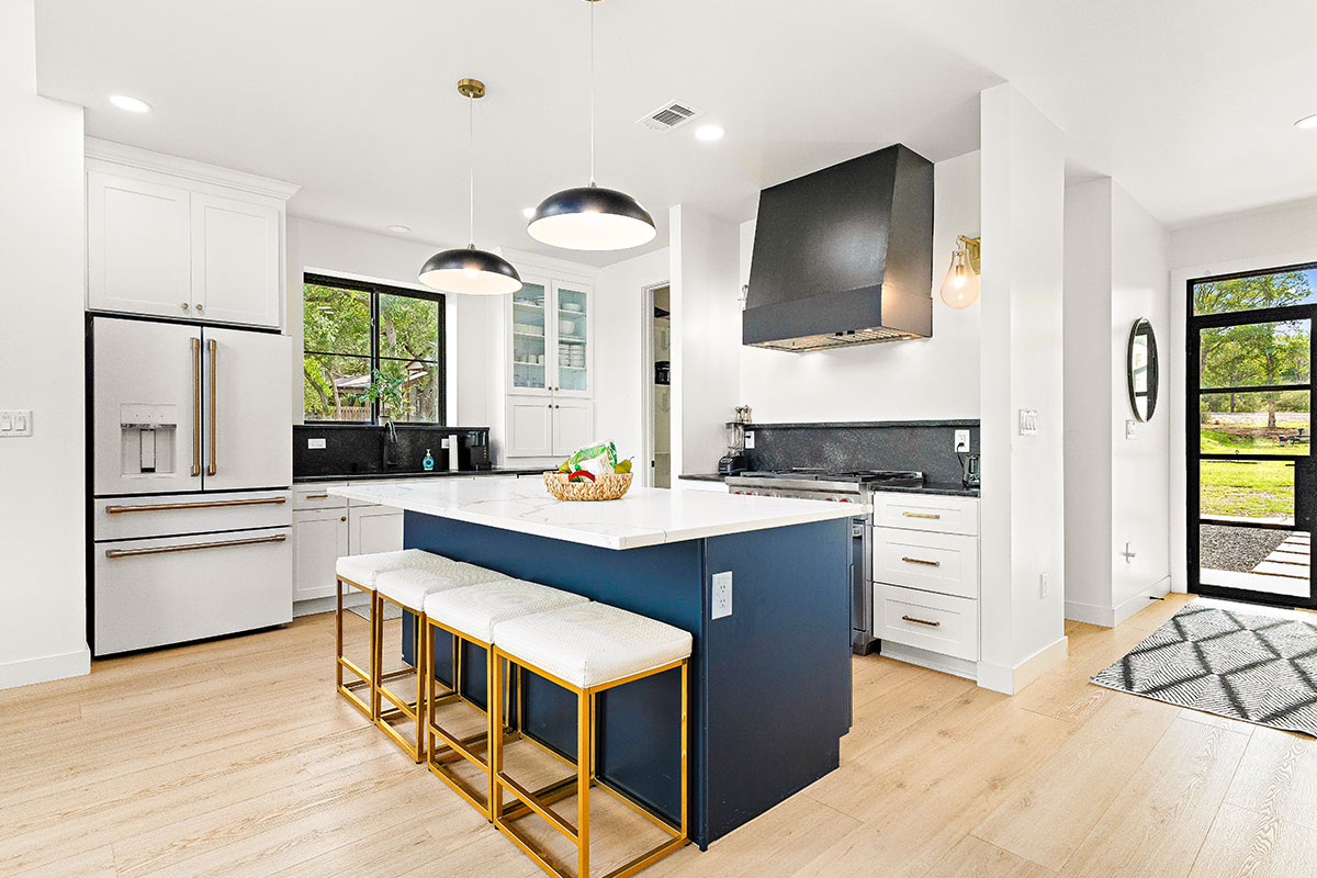 Remodeled family kitchen