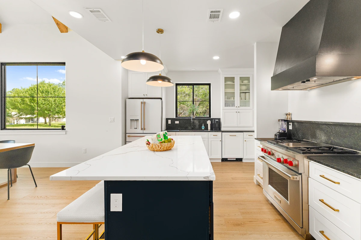 Kitchen remodel with island